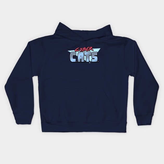 Cyber C.A.T.S Kids Hoodie by samandfuzzy